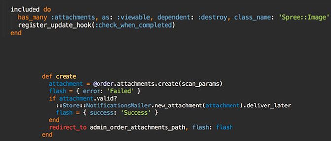 Edwin Cruz's simple code for adding order attachments